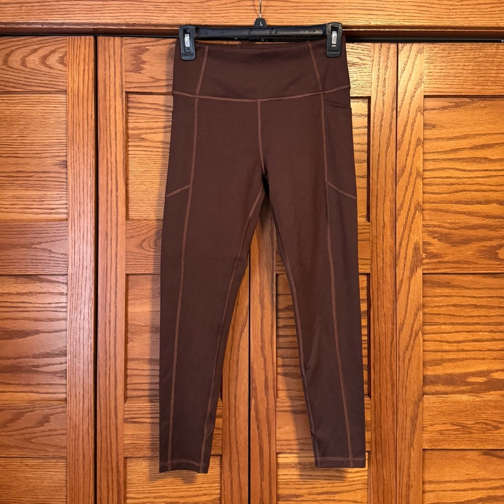 Victoria’s Secret Chocolate Brown Leggings Size 8